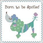 (image for) Born to be Spoiled (Poodle) Blue
